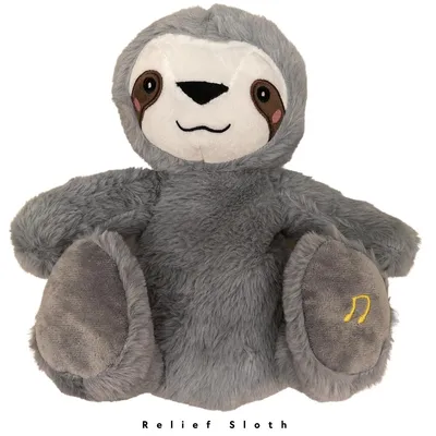 Produktbild von 30cm Koala zur Faulheit, beruhigende Musik, Lichter, schlafender Otter-Plüsch, beruhigendes Faultier für Erwachsene und Kinder (4 Lautstärke)