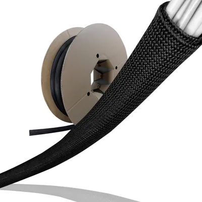 Obrázek produktu pro Trubka Label-The-Cable PRO 5111, LTC flexibilní kabelový kanál, 10mm/25m, černá