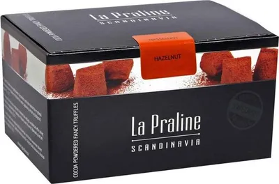 Produktbild von La Praline Scandinavia Truffles Hazelnut 200g