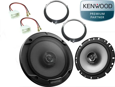 Produktbild von Kenwood passend für Ford Fiesta MK7 JA8 Lautsprecher Set Tür vorn 300 Watt