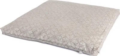 Produktbild von Maharaja Collection: Meditationsmatte ZABUTON, 80 x 80 cm Raja, taupe/silber