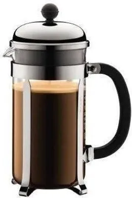 Obrázok produktu pre Kávovar, Bodum Chambord, 8 šálok, 1,0 l, nerezová oceľ, brilantný
