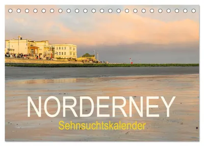 Produktbild von Norderney Sehnsuchtskalender (Tischkalender 2027 DIN A5 quer), CALVENDO Monatskalender