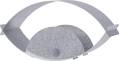 Produktbild von Alberts 355005 Vogelhäuschen Aussicht, Nistkasten aus Edelstahl in verschiedenen Trendfarben, Vogelnest zum aufhängen oder hinstellen, Größe 420 x 110 x 140 mm
