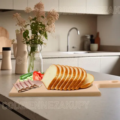 Immagine prodotto di Set di 3 taglieri da cucina in legno naturale per tagliare e servire