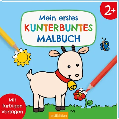 Produktbild von Mein erstes kunterbuntes Malbuch