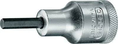 Produktbild von GEDORE IN 19 4 Schraubendrehereinsatz 1/2" Innen-6-kant 4 mm, 6153070