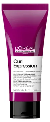 Zdjęcie produktu dla L'Oreal Professionnel, Serie Expert Curl Expression, Glycerin2% + Urea H + Hibiscus Seed, 200 ml