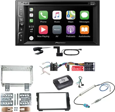 Produktbild von Pioneer AVH-Z3200DAB Carplay Bluetooth Digitalradio Einbauset für Kia Cee'd ED
