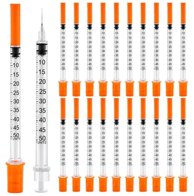 20 Spritzen 0,5 ml, 31G x 8 mm, Dosierhilfe
