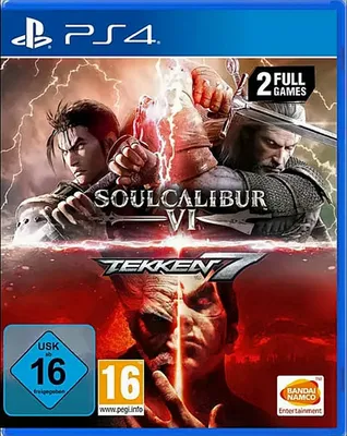 Produktbild von Tekken 7 + SoulCalibur V PS4-Spiel
