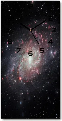 Produktbild von Wanduhr aus Glas – 30x60 cm - Glasbild - Glasuhr - Gehärtetes Glas -Nebel