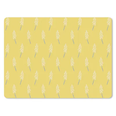 Obrázok produktu pre Podložka pod myš - Kvety - Pastelové - Vzory - 40x30cm - Rohožka pod myš