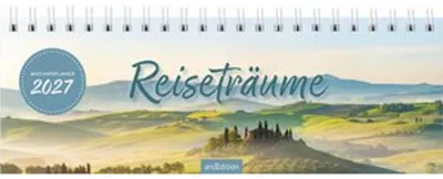 Obrázok produktu pre Tischkalender Reiseträume 2027