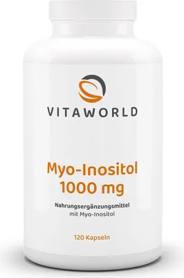 Produktbild von Myo-Inositol 1000 mg (120 Kps)