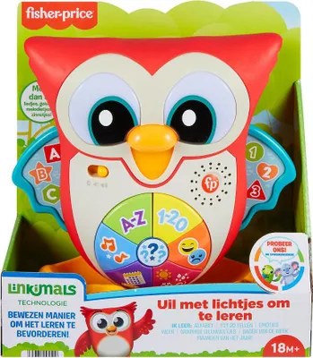 Zdjęcie produktu dla Fisher-Price Linkimals HJN62, 1,5 lat(a), Wymagane baterie, AA, Tkanina, Plastik, Wielobarwny