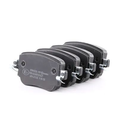 Produktbild von BREMBO P 85 135 Bremsbeläge Satz Hinten für SKODA Octavia III Combi (5E5) für VW SHARAN (7N1, 7N2) für SEAT Leon ST (5F8)