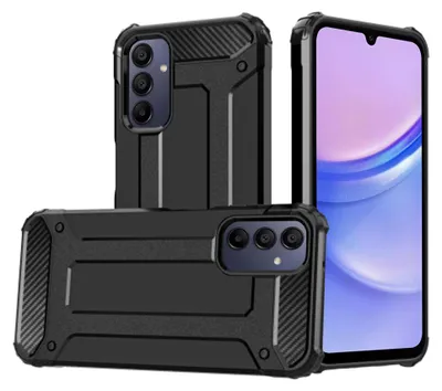 Obrázok produktu pre Techsuit Hybrid Armor – puzdro na Samsung Galaxy A15 4G / A15 5G – čierny