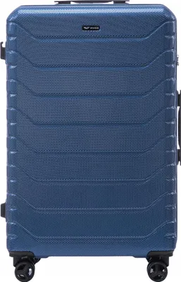 Produktbild von WINGS Große Reisegepäck XXL Koffer TSA Blau | 100% Polycarbonat Crafterei