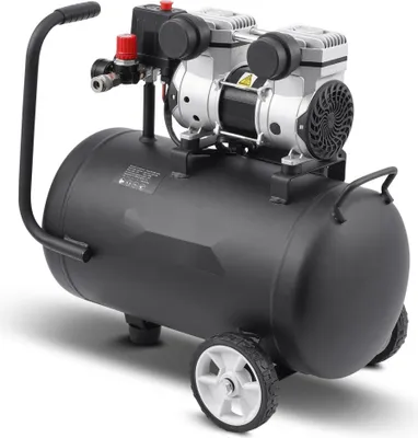 Image de Compresseur d'air 30L - 120 PSI - 650W Compresseur silencieux - Compresseur d'air silencieux pour l'atelier et l'utilisation à domicile