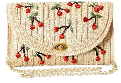 Image de Sac à bandoulière d'été à motif fruité pour femme
