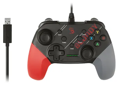 Produktbild von Gamepad BLOODY GP30, Sport Red USB PS3, Switch, PC, Android