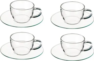 Produktbild von Expressotasse mit Unterteller 4er Set