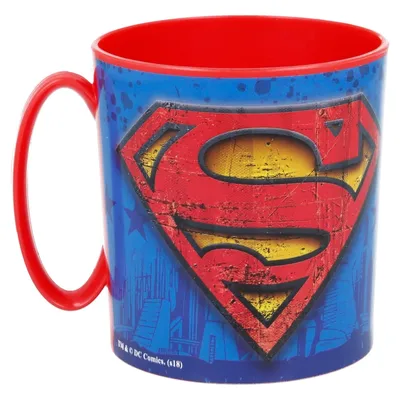 Obrázek produktu pro Plastový hrnek Superman 390ml hrnek pro děti