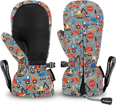 Productafbeelding van Kinderhandschoenen - Waterdicht en winddicht - Warme winterhandschoenen voor skiën en spelen
