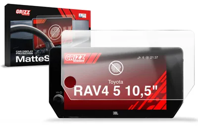 Produktbild von Matte Autodisplayfolie für Toyota RAV4 5 (2019-2026), Grizz Protector