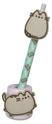 Produktbild von Mintgrüner, dekorativer Kugelschreiber – Pusheen