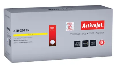 Obrázek produktu pro Activejet ATH-2072N (náhrada za HP 117A 2072A; Supreme; 700 stran; žlutá), 700 str., Žlutá, 1 kusů