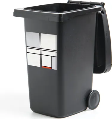Produktbild von MuchoWow® - Abfall-Aufkleber - Container - für Abfallcontainer