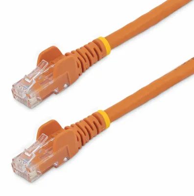 Zdjęcie produktu dla StarTech.com N6PATC3MOR, 3 m, Cat6, U/UTP (UTP), RJ-45, RJ-45, Pomarańczowy