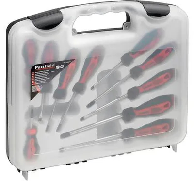 Produktbild von Schraubendreher Set Pattfield Schlitz/PH 10-tlg.
