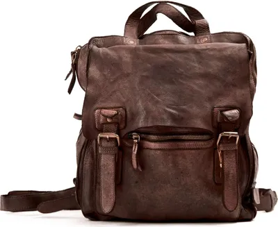 Produktbild von HAROLD'S Leder Freizeitrucksack Rucksack Submarine Backpack Brown dunkelbraun