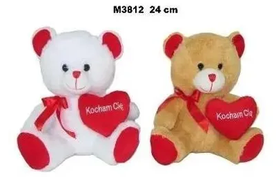 Obrázek produktu pro Medvídci se srdíčkem 24 cm MIX – Sun-Day
