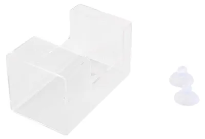 Productafbeelding van Transparante voerbuis voor vissen en garnalen, aquarium voerdispenser