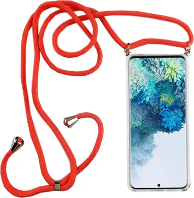 Produktbild von Handykette für Samsung Galaxy S20 - Smartphone Necklace Hülle mit Band - Schnur mit Case zum umhängen in Pink