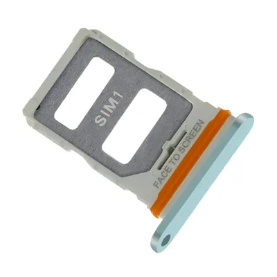 Produktbild von Clappio, SIM-Kartenhalter für Xiaomi 12 Lite Dual Nano SIM, Hellblau