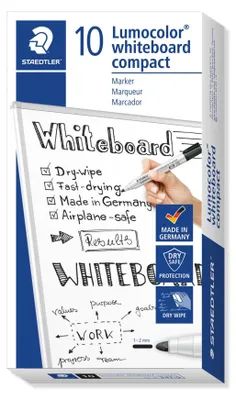 Obrázek produktu pro STAEDTLER Lumocolor Whiteboard-Marker compact 341, schwarz