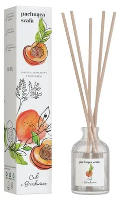Image de Diffuseur d'ambiance décoratif Cèdre et Pêche, 50 ml, Parfum pour armoires