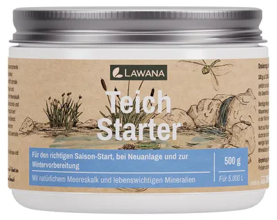 Produktbild von Lawana Teich Starter, 500 g - Für den richtigen Saison-Start, bei Neuanlage und zur Wintervorbereitung