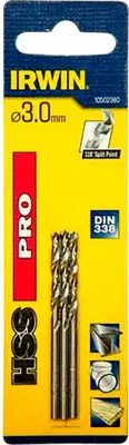 Image de Irwin Metallbohrer HSS 3,0x61x33mm 3St