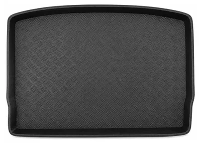 Produktbild von Kofferraumwanne für Volkswagen Golf VII 2012- (Schrägheck, oberer Ladeboden) – Schwarz, passgenau