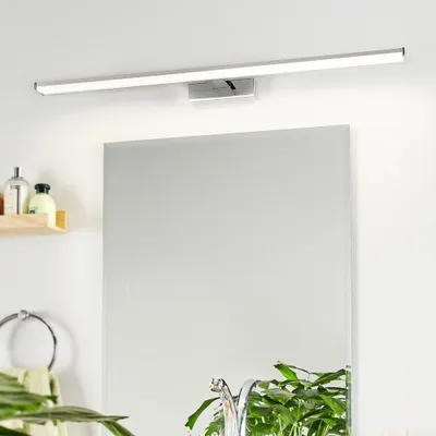 Immagine prodotto di EGLO Pandella 1, Cromo, Argento, Bianco, Alluminio, Plastica, IP44, Bagno, LED, 1700 lm