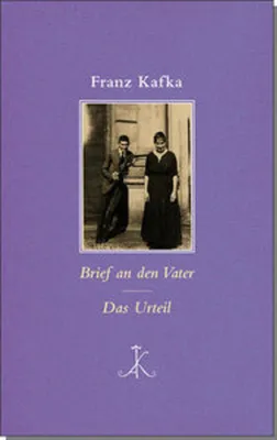 Obrázek produktu pro Brief an den Vater / Das Urteil