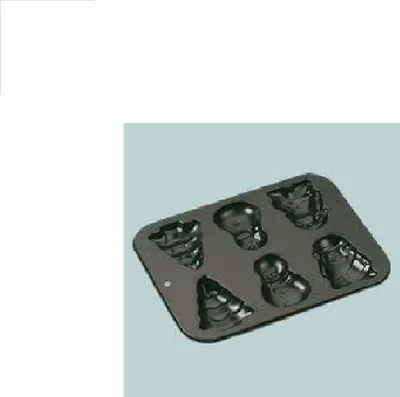 Produktbild von Zenker 3664 Weihnachtsform antihaft, schwarz