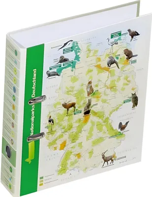Produktbild von Ordner A4 75mm Nationalparks 4009212041012