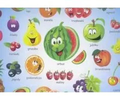 Obrázok produktu pre Podložka pod stôl. Poznávam ovocie LIWONA